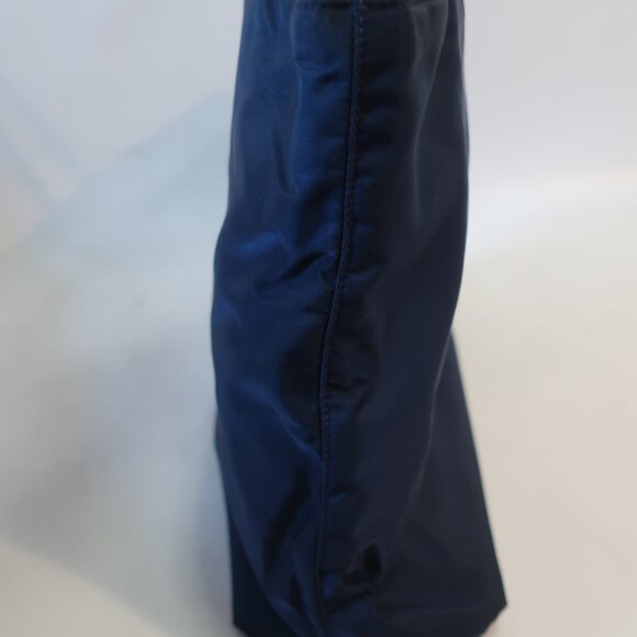 Authentic Women Prada Tessuto City (21) Blue Baltico Nylon Shopper Tote Handbag - Picture 6 of 15